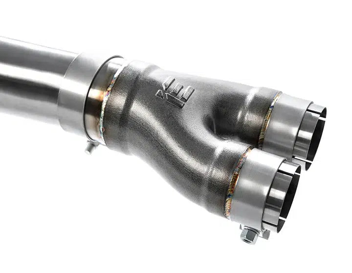 INTERGRATED ENGINEERING IE Y-Pipe Adapter Kit For 8V RS3 Exhaust Systems | Used to adapt to stock downpipe/catback