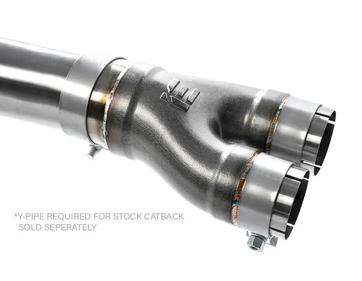 INTERGRATED ENGINEERING IE Y-Pipe Adapter Kit For 8V RS3 Exhaust Systems | Used to adapt to stock downpipe/catback