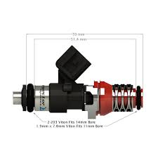 Injector Dynamics ID1050-XDS Direct Fit Injectors Set of 6