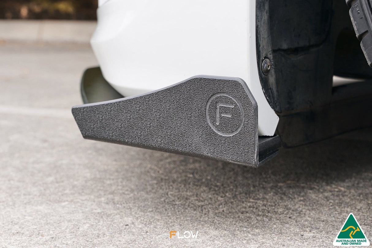Scirocco R FL V3 Front Lip Splitter Winglets (Pair)