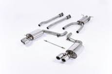 MILLTEK Cat-back – Audi S6 4.0 TFSI C7, Resonated (quieter), Titanium tips [SSXAU561]