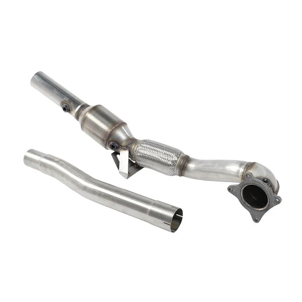 MILLTEK Catted Downpipe – Audi TT Mk2 TTS quattro, suits MILLTEK 2.75″ cat-back systems only [SSXAU204]