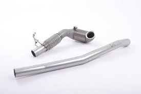 MILLTEK Catted Downpipe – Audi TT Mk3 TTS, suits MILLTEK cat-back system [SSXAU604]