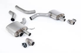 MILLTEK Upgrade Kit to Signature Series Titanium Axle Back System RS6/RS7 C8 SSXAU1048