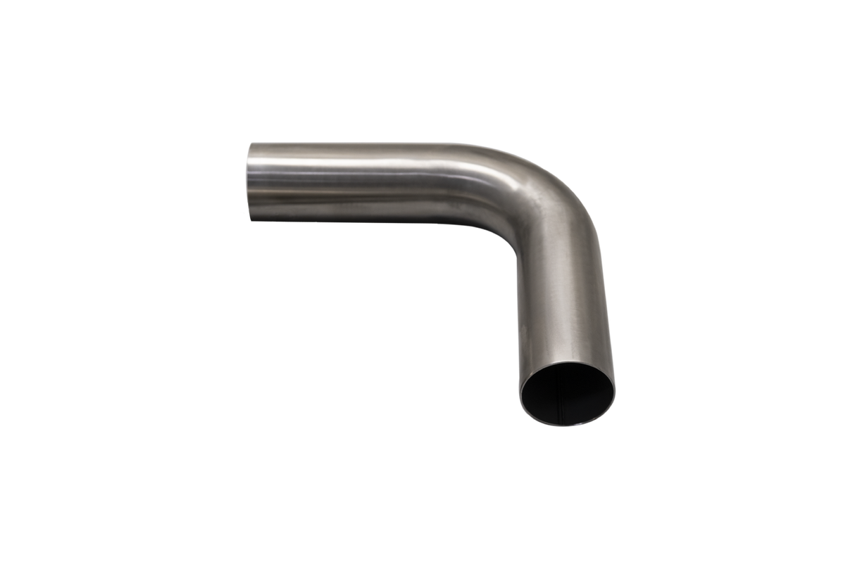 Xforce 2.5in/90 Degree Mandrel Bend - 304 Stainless Steel Brushed