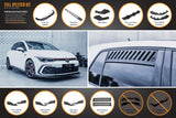 MK8 Golf GTI Full Lip Splitter Set