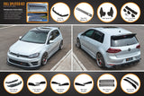 MK7 Golf R (USDM) Full Lip Splitter Set