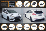 MK3 Focus RS Full Lip Splitter Set