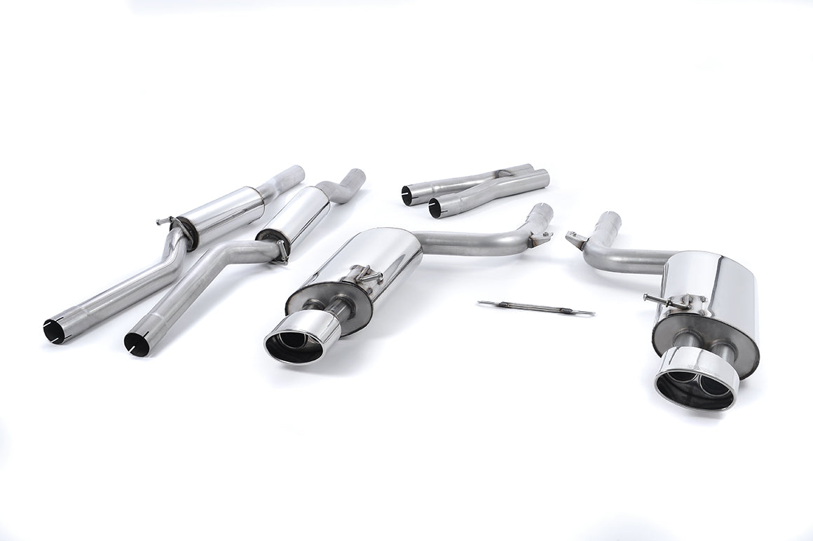 MILLTEK Audi RS4 B7 Cat Back Exhaust 4.2 V8 Saloon Avant and Cabriolet