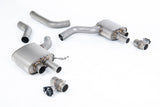 MILLTEK Cat Back System including Signature Series Titanium Audi RS6/RS7 C8 4.0 V8 bi-Turbo