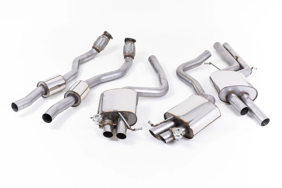MILLTEK Cat-back – Audi RS4 B8 4.2 FSI quattro Avant $5,625.00 – $6,475.00