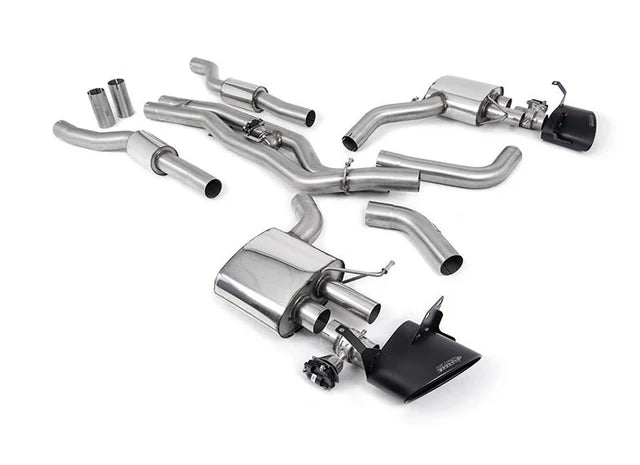 MILLTEK Cat Back System (Twin 80mm) Audi RS6/RS7 C8 4.0 V8 bi-Turbo in Performance Edition