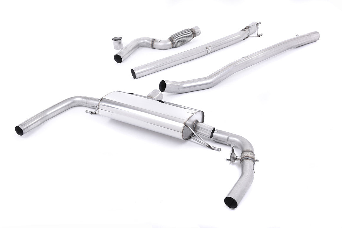 MILLTEK Cat-back – Mercedes CLA45 AMG, Resonated Valved – EC Approval Coming Soon [SSXMZ110]