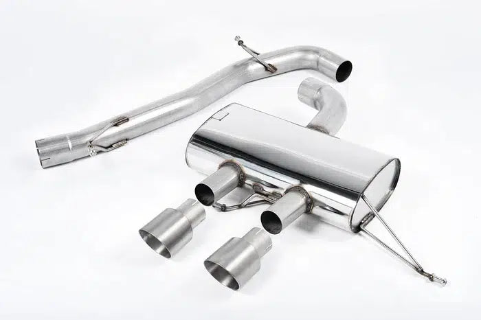 Milltek Sport Cat-Back Race – VW Golf MK6 R, Non-Resonated (Louder), GT100 Polished Tips [SSXVW218]
