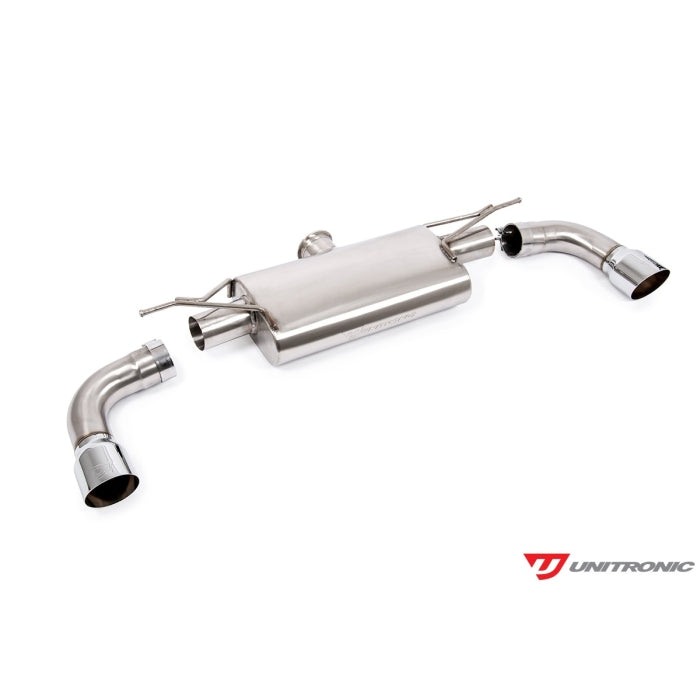 Unitronic Cat-Back for MK7 & MK7.5 GTI, Chrome Tips