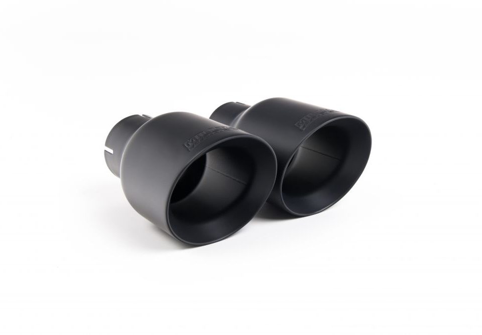 Milltek Sport Cat-Back – BMW 2 Series F22 M235i – Cerakote Black Tips [SSXBM990]