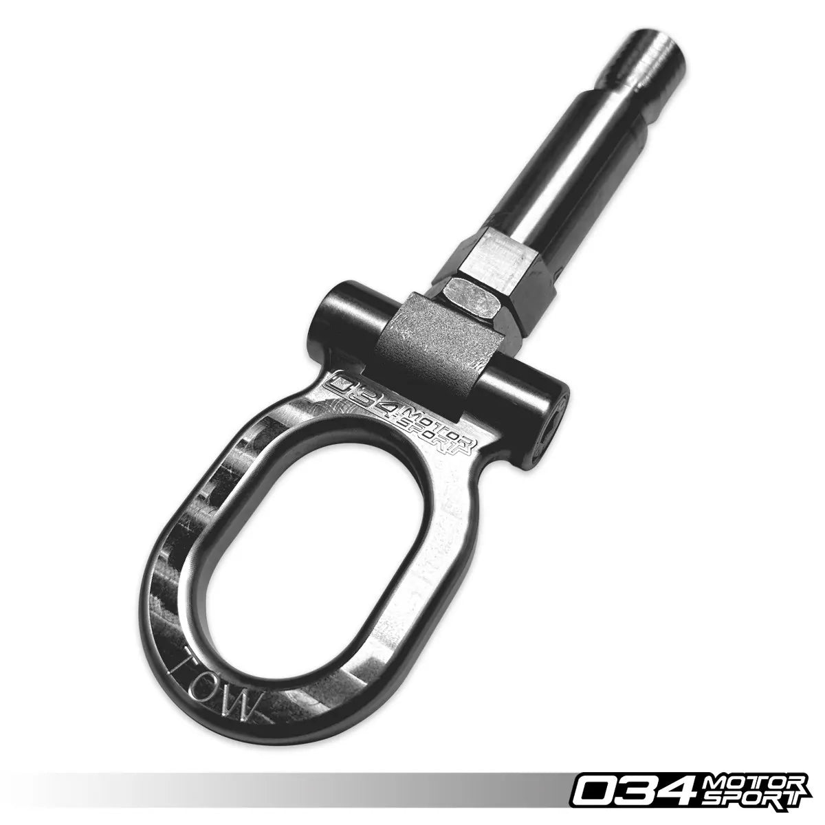 034 Motorsport - Motorsport Stainless Steel Tow Hook - 100mm for Audi 8Y A3/S3 - 034-605-0028