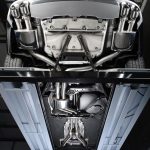 MILLTEK Cat-back – S6 4.0 TFSI, Non-resonated (louder), Cerakote Black Tips [SSXAU737]
