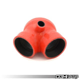 034 Motorsport - Throttle Body Intake Boot, B5 Audi S4 & C5 Audi A6/Allroad 2.7T, Silicone - 034-112-6007-BLK
