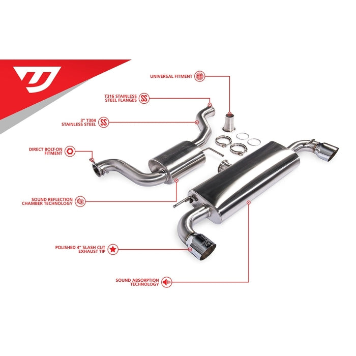 Unitronic Cat-Back For MK6 GTI